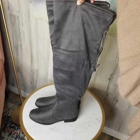 Journee Collection Women's Regular Mount Boot 8.5M Over the Knee - Picture 6 of 6